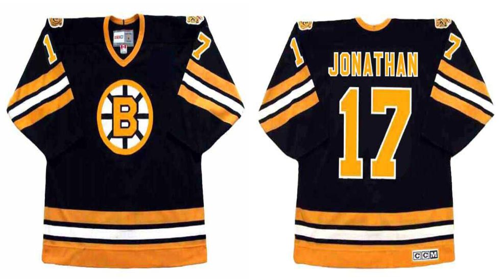 2019 Men Boston Bruins 17 Jonathan Black CCM NHL jerseys
